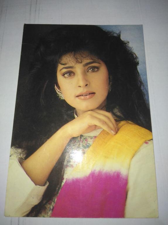    rare bollywood postcard
