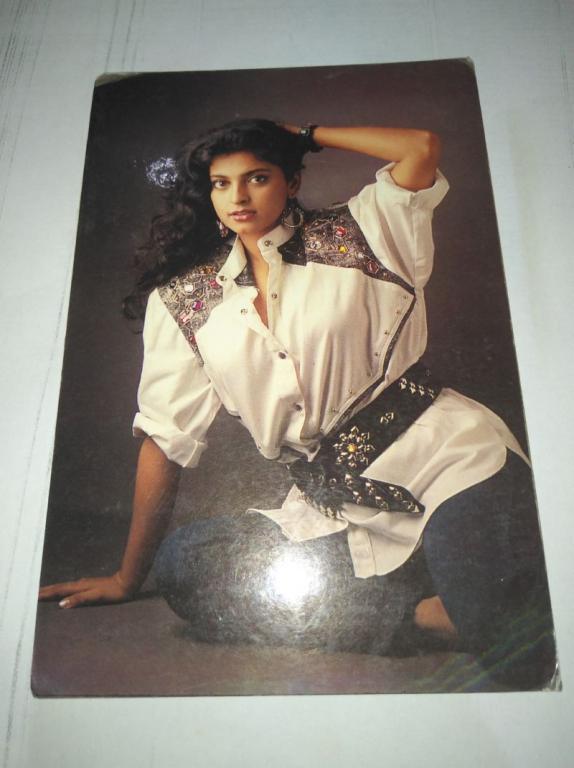    rare bollywood postcard