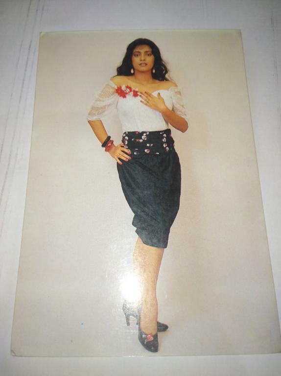    rare bollywood postcard