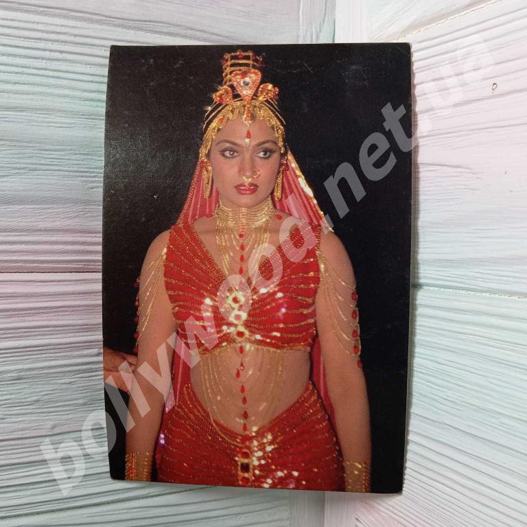 Madhavi rare bollywood postcard