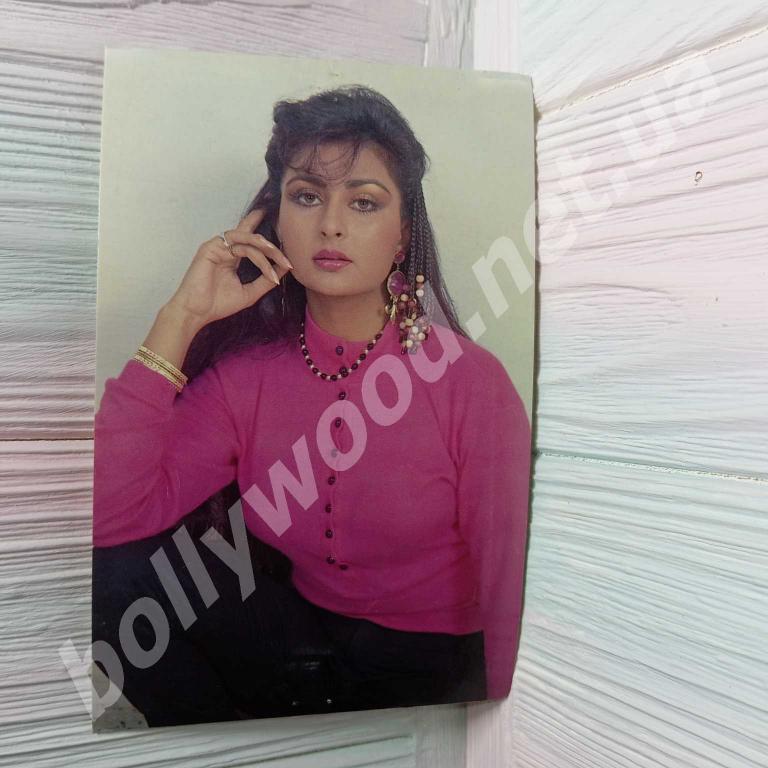 Poonam Dhillon rare postcard