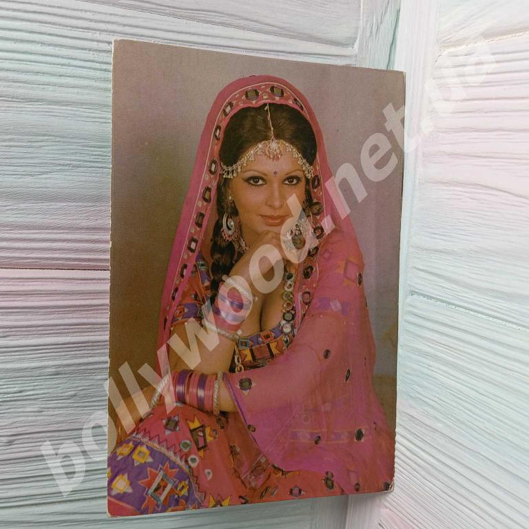 Parveen Babi rare bollywood postcard