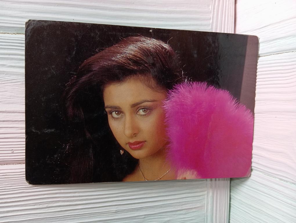 Poonam Dhillon rare postcard