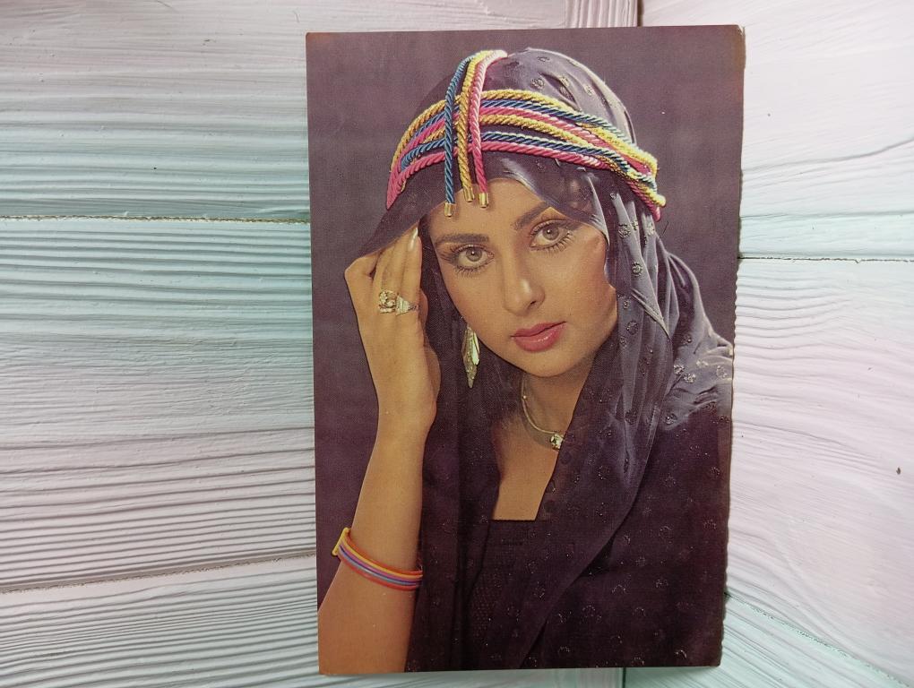 Poonam Dhillon rare postcard